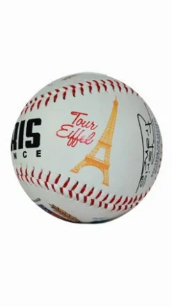 Balle de baseball blanche Paris