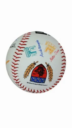 Balle de baseball blanche Paris