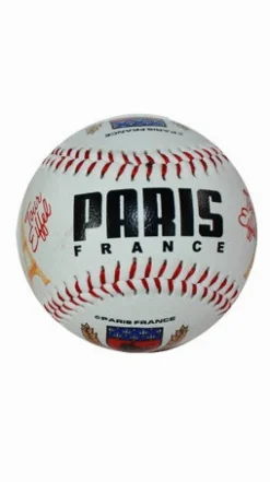 Balle de baseball blanche Paris