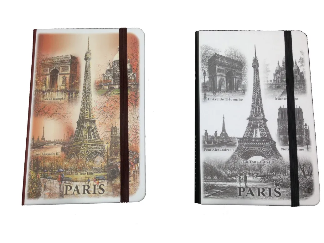 Bloc-note 5 monuments de Paris