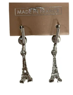 Boucle dโ€oreille Tour Eiffel cristal