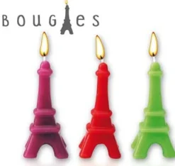 Bougie Tour Eiffel de Paris miniature