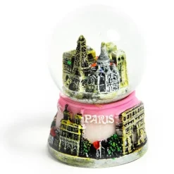 Boule de neige paris rose