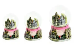 Boule de neige paris rose