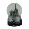 Boule de neige tour Eiffel silver edition