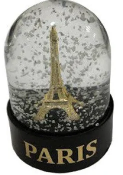 Boule de neige tour Eiffel de Paris - Made in France