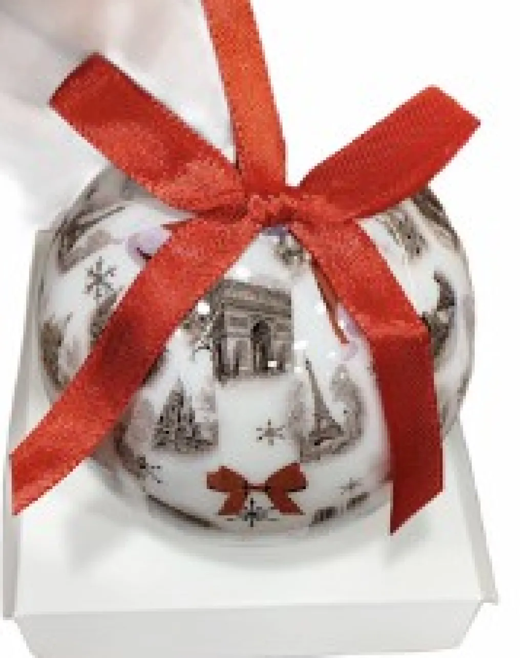 Boule de Noël souvenirs de Paris