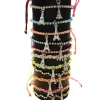Bracelet Tour Eiffel full strass en couleur