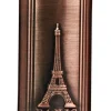 Briquet métalisé à strass bronze
