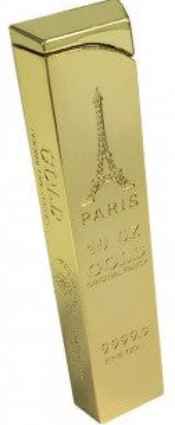 Briquet tour Eiffel lingot d'or