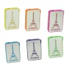 Briquet Tour Eiffel métal couleur fluo