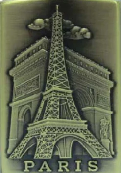 Briquet Tour Eiffel métalisé