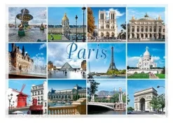 Carte Postale "Souvenir de Paris le jour"