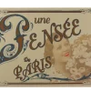 Carte postale une pensée de Paris