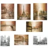 10 Cartes postal monuments de Paris à lโ€automne