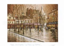 10 Cartes postal monuments de Paris à lโ€automne