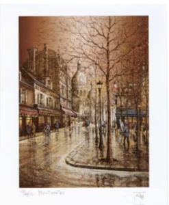 10 Cartes postal monuments de Paris à lโ€automne