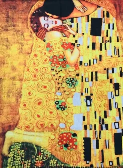 Écharpe Gustav Klimt le baiser