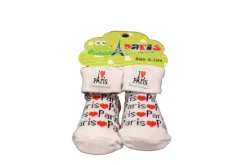 Chaussettes Paris Tour Eiffel cล“ur bébé