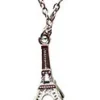 Collier Tour Eiffel argenté