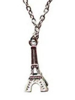 Collier Tour Eiffel argenté