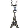 Collier Tour Eiffel coeur