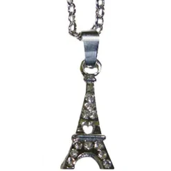 Collier Tour Eiffel coeur