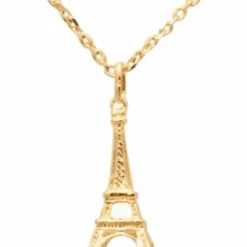 Collier Tour Eiffel doré