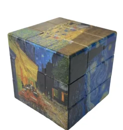 Cube 6 faces peintres