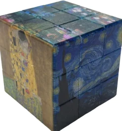 Cube 6 faces peintres