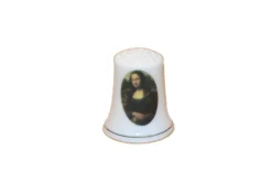 Dé à coudre "la Joconde"