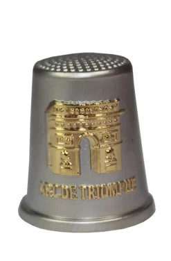 Dé de collection Arc de Triomphe doré