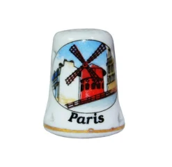 Dé de porcelaine Moulin Rouge