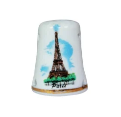 Dé de porcelaine Tour Eiffel