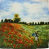 Foulard en soie Claude Monet « Champ de coquelicots »
