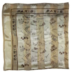 Foulard Paris beige
