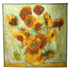 Foulard soie Les Tournesols de Van Gogh