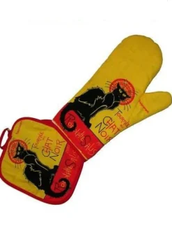 Gant de cuisine Le Chat noir