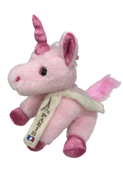 Licorne Paris Tour Eiffel rose