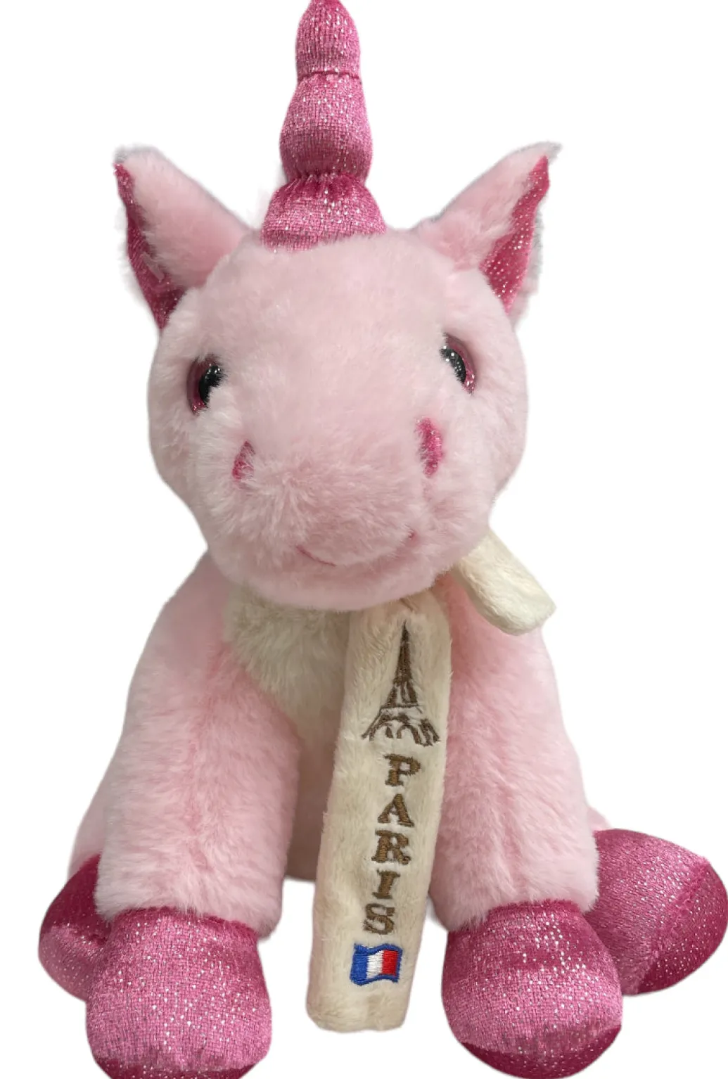Licorne Paris Tour Eiffel rose
