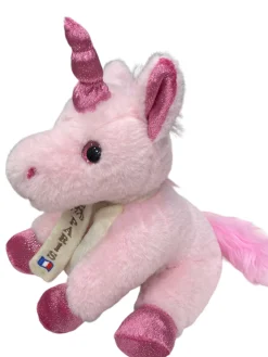 Licorne Paris Tour Eiffel rose