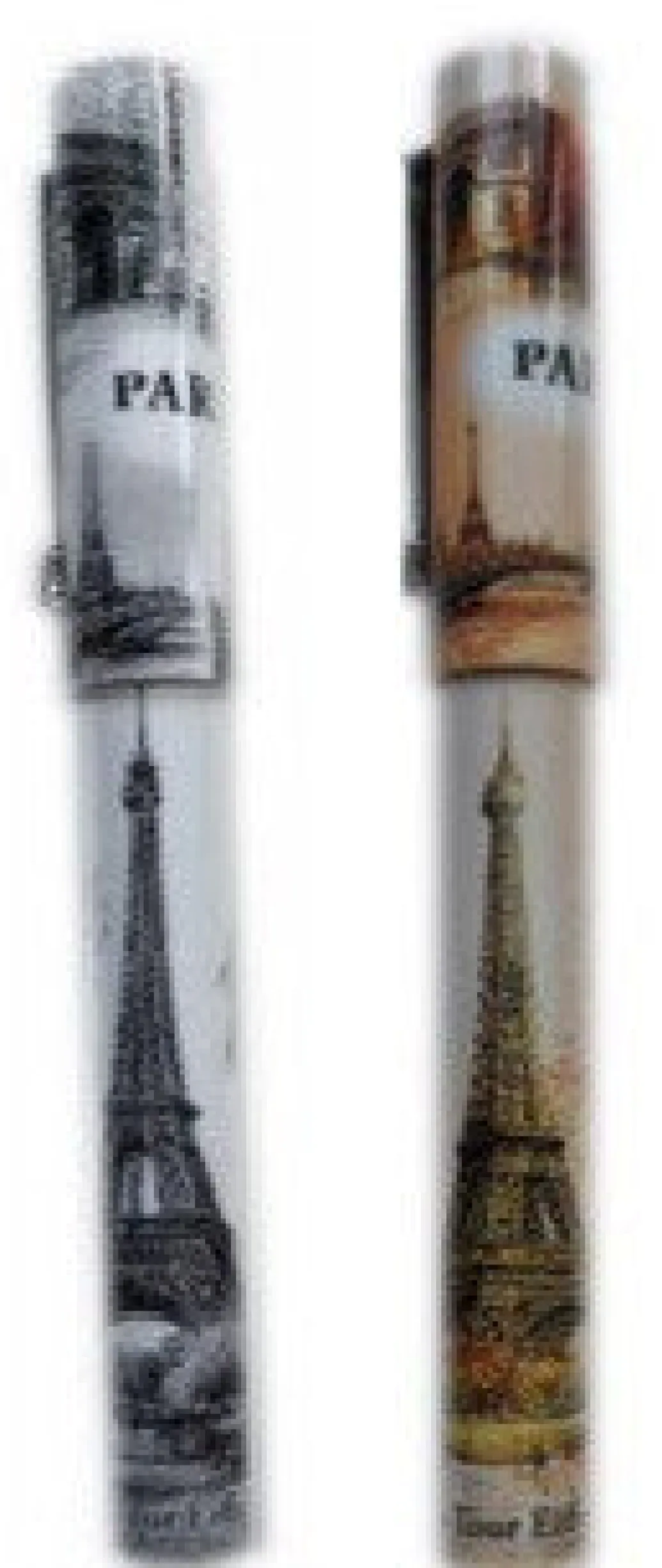 Lots 2 Stylos Paris Tour Eiffel
