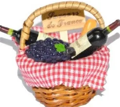 Magnet panier "Saveurs de France"