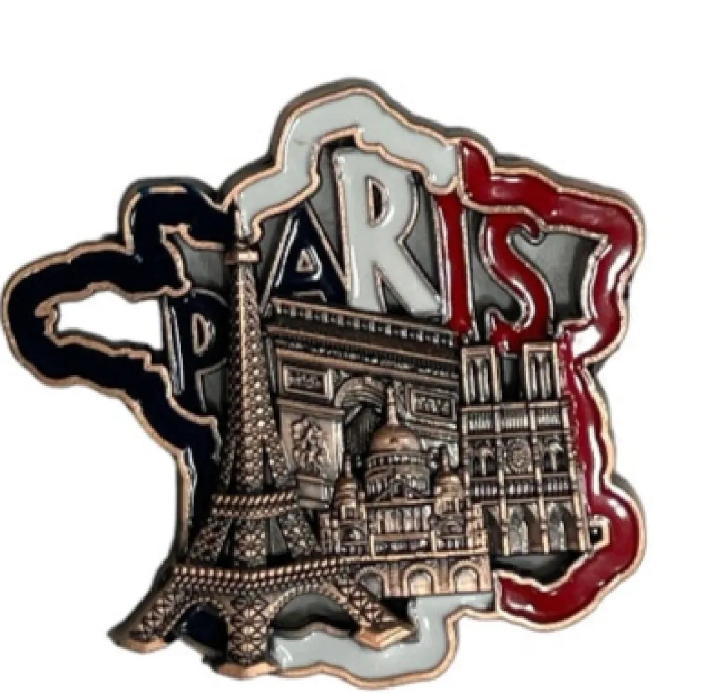 Magnet Paris carte de France ๐ซ๐ท tricolore