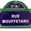Magnet plaque de rue