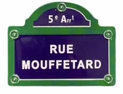 Magnet plaque de rue
