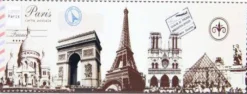Magnet "Monuments de Paris" Vintage