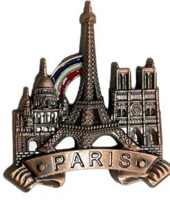 Magnet Tour Eiffel Monuments de Paris arc en ciel
