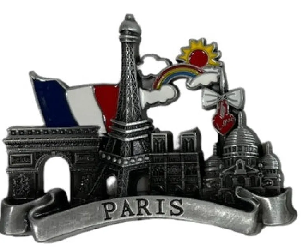 Magnet Tour Eiffel monuments arc en ciel ๐ soleil โ€๏ธ