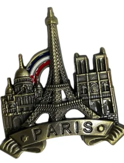 Magnet Tour Eiffel Monuments de Paris arc en ciel